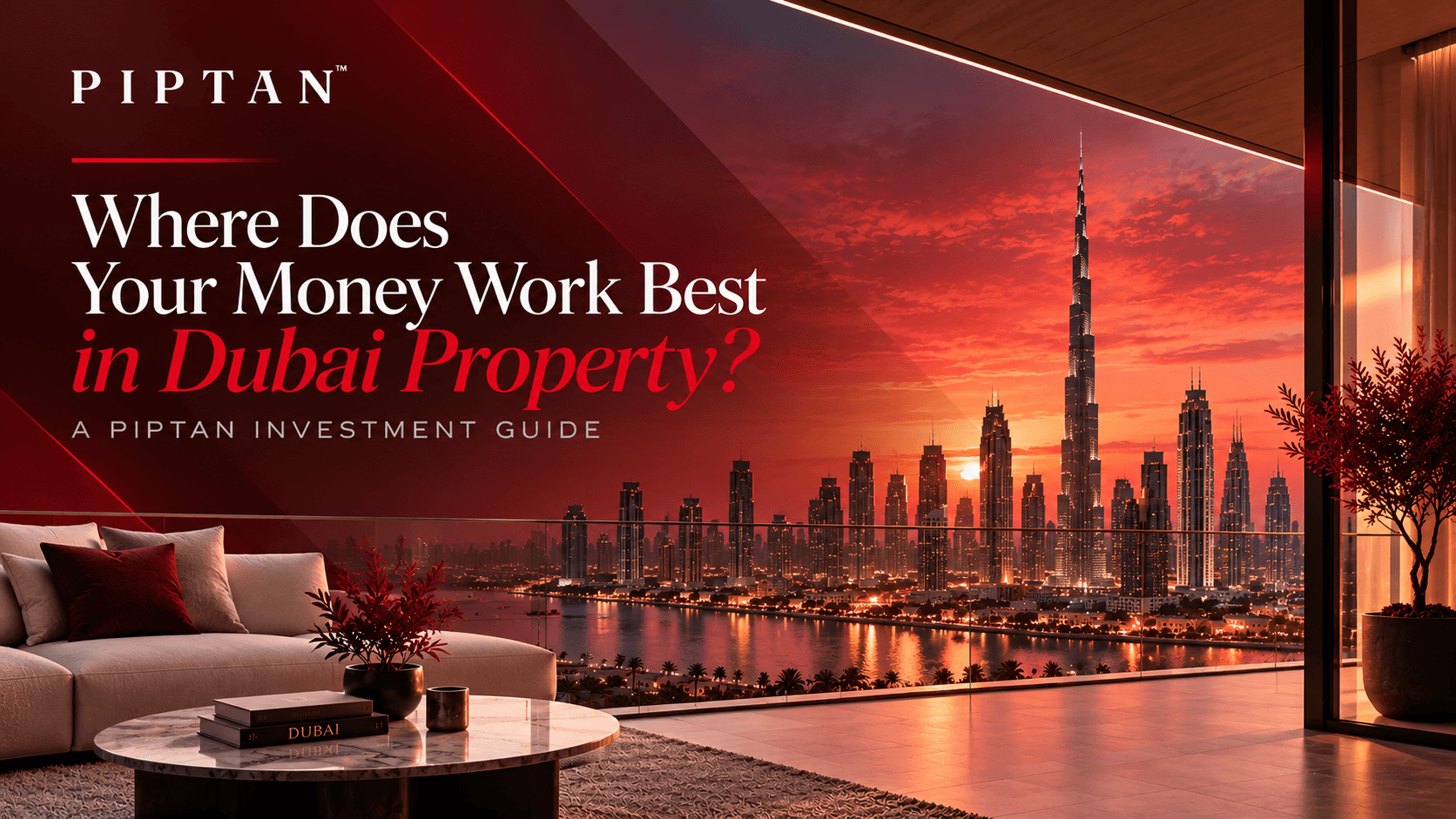 Where Does Your Money Work Best in Dubai Property? A Piptan Investment Guide